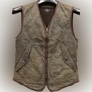 Ralph Lauren Double RL RRL WWII Surplus‑Inspired Quilted Gilet
